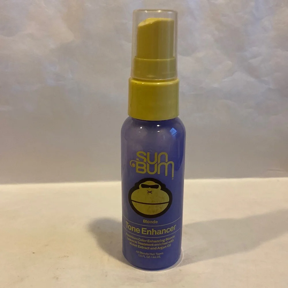 SUN BUM Tone Enhancer Travel Fun Size 1.5oz NIP Blonde Tone Enhancer NIP